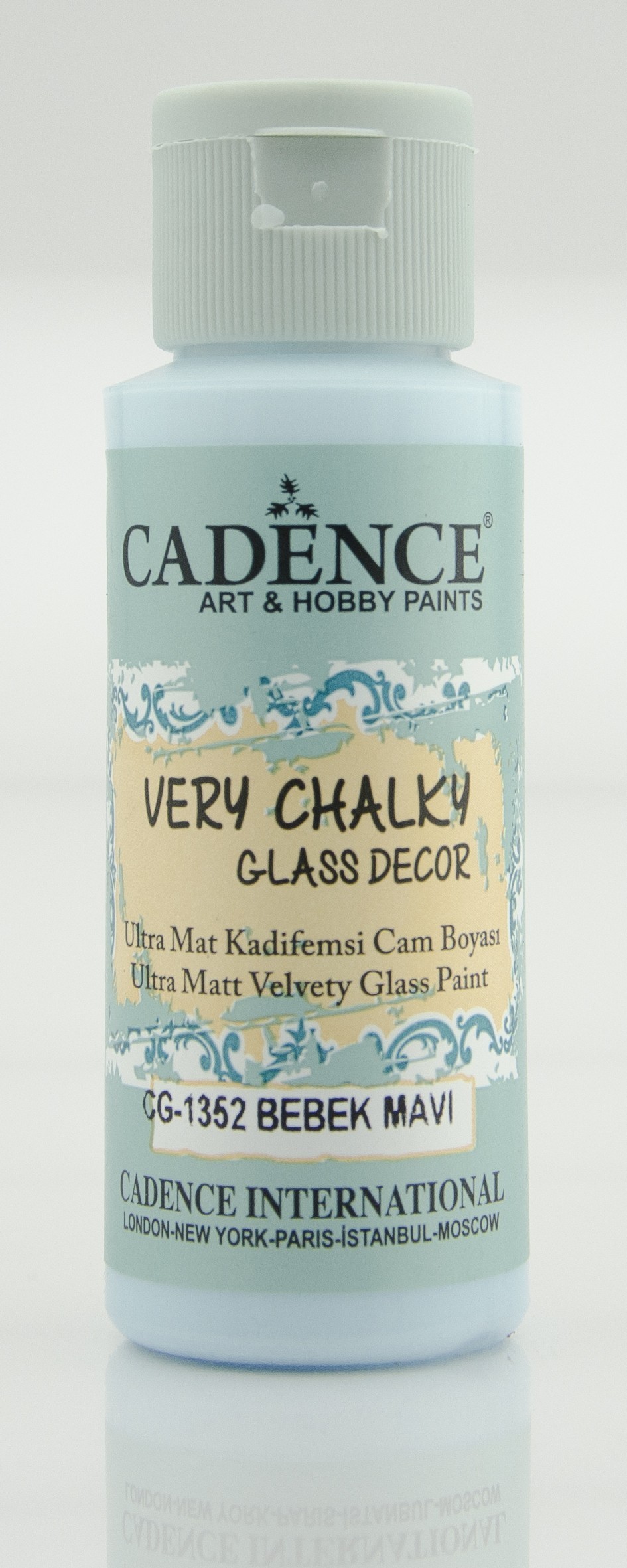 CG1352 Bebek Mavi Very Chalky Cam Boyası