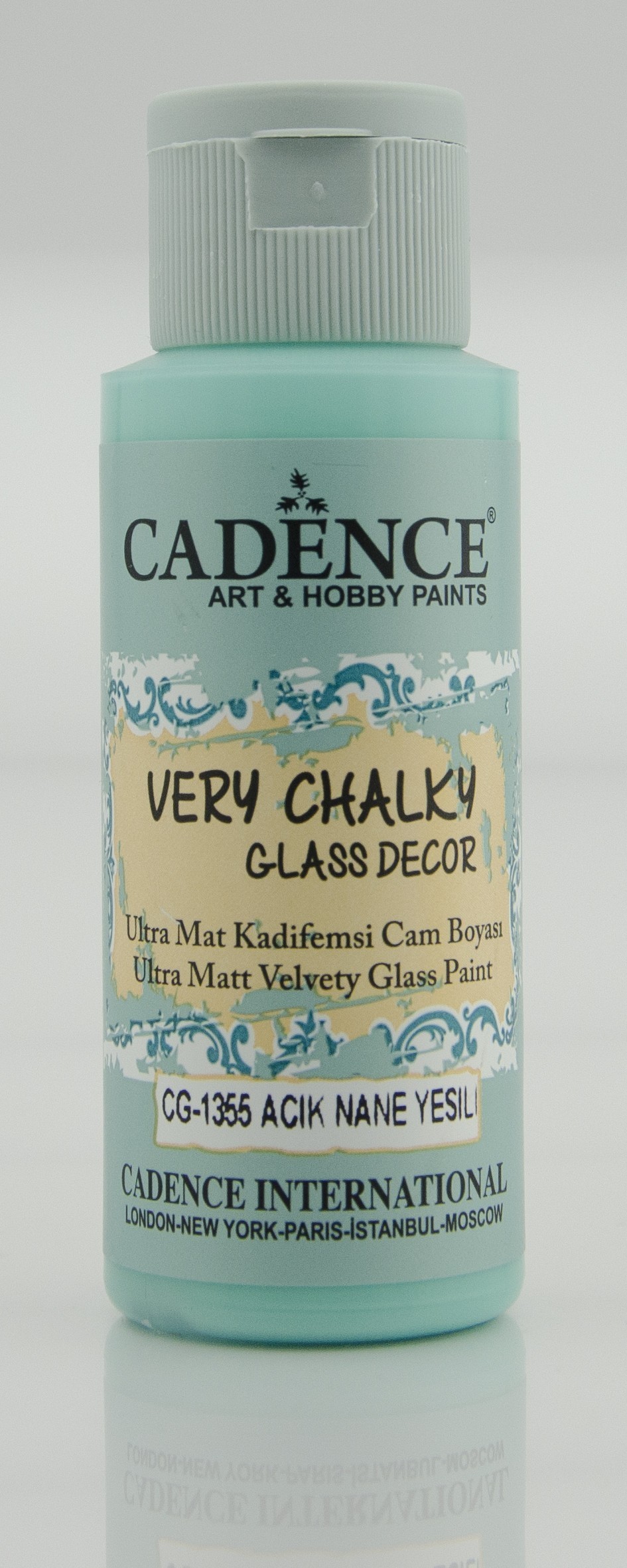 CG1355 Açık Nane Yeşili Very Chalky Cam Boyası