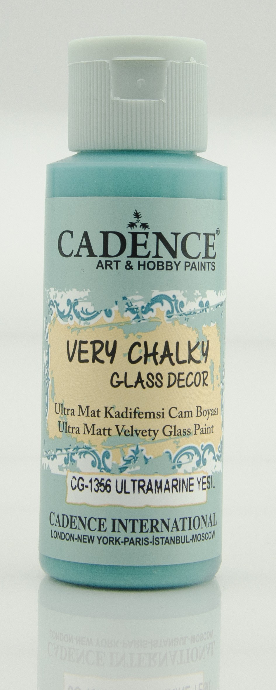 CG1356 Ultramarine Yeşil Very Chalky Cam Boyası