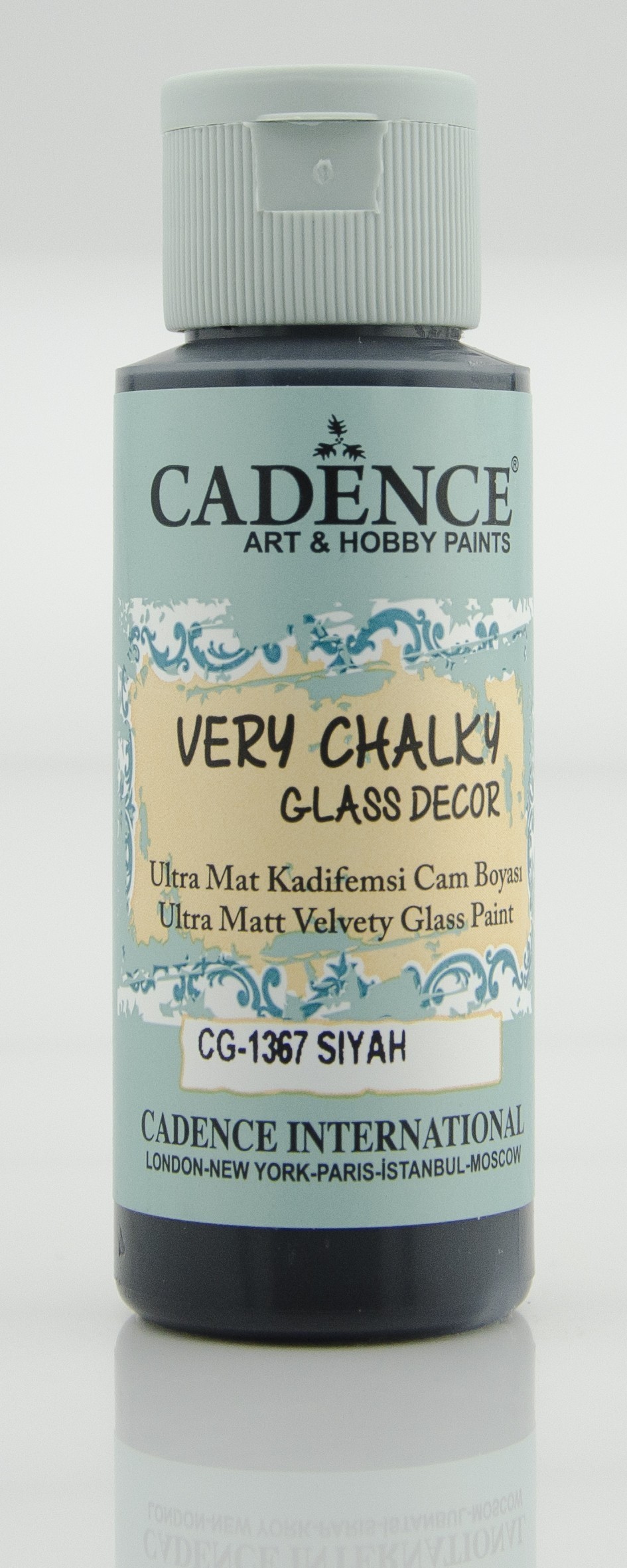 CG1367 Siyah Very Chalky Cam Boyası