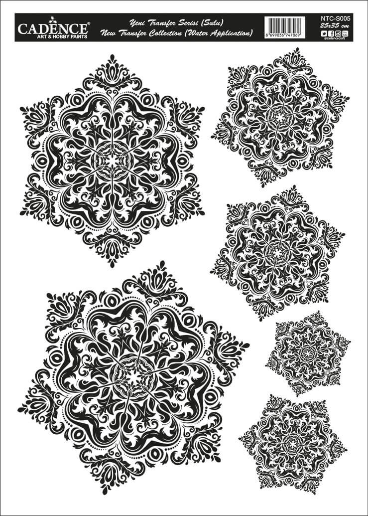 NTC005 25x35 Dantel Transfer