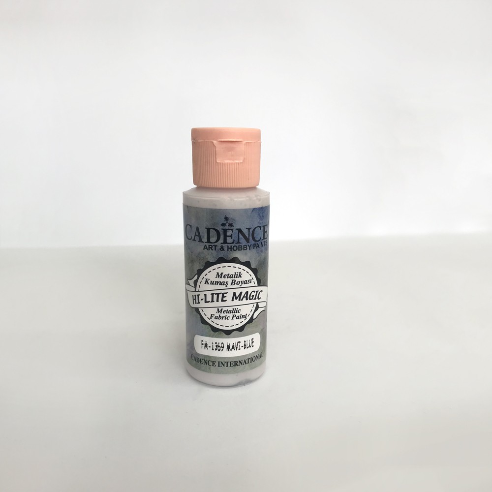 Mavi Cadence Hi-lite Metalik Kumaş Boyası 59ML