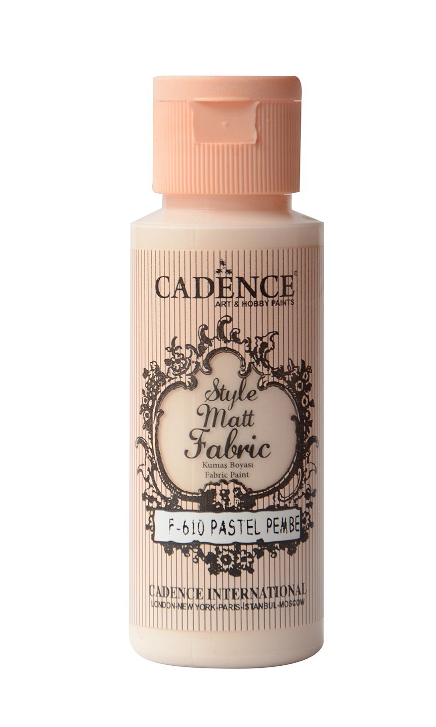 610 Pastel Pembe Kumaş Boyası 59ML(cc)