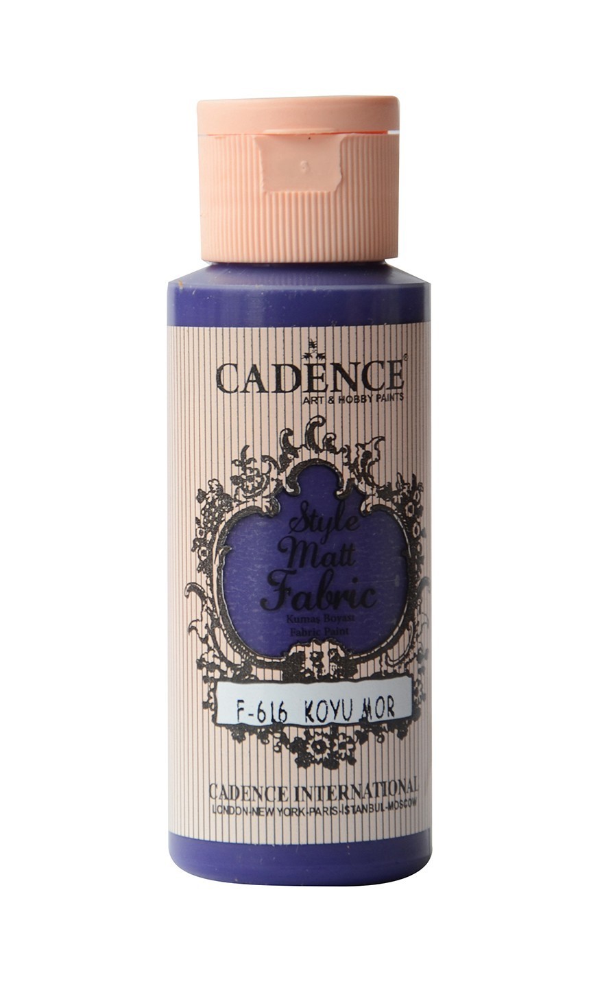 616 Koyu Mor Kumaş Boyası 59ML(cc)