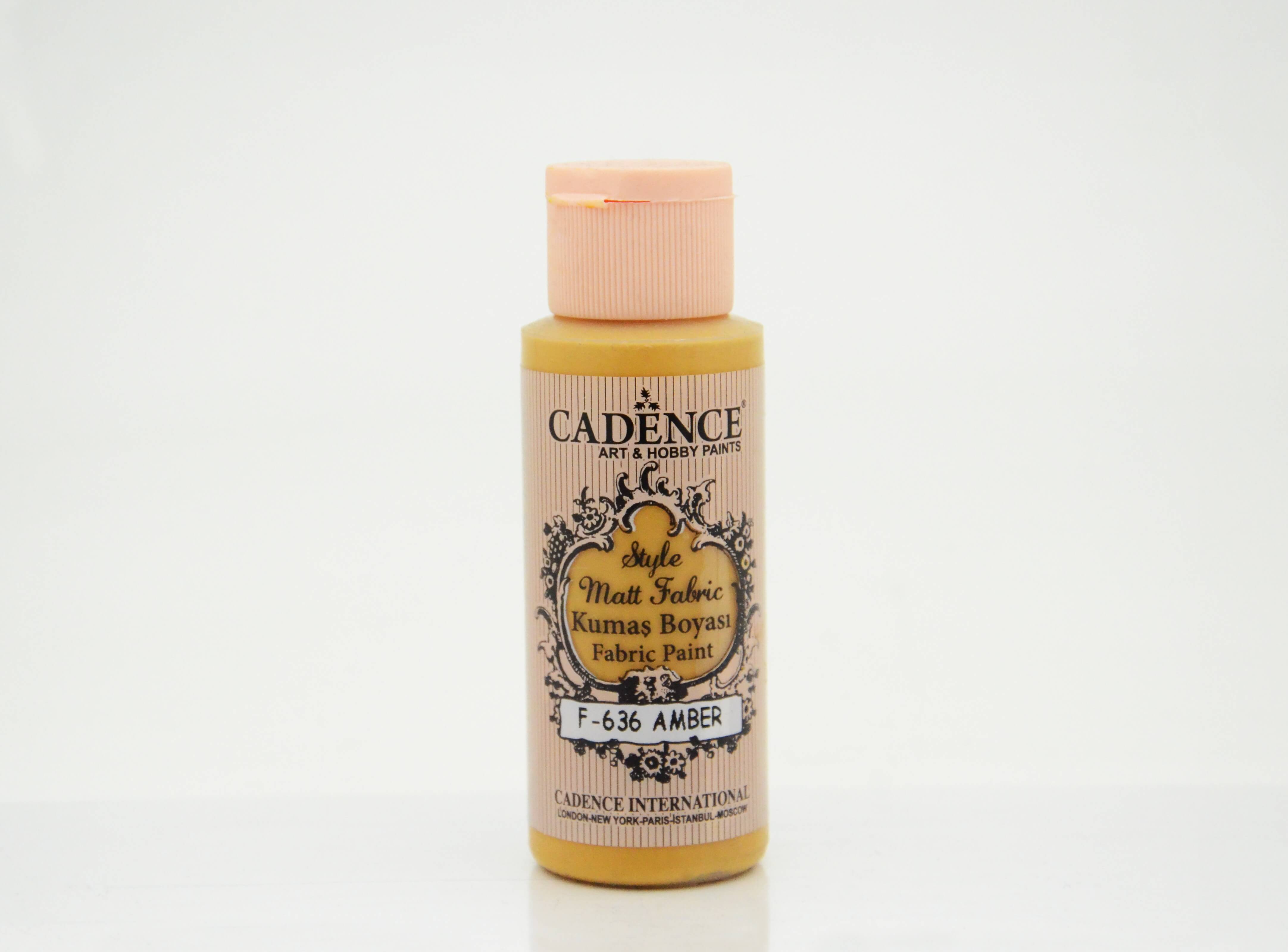 636 Amber Kumaş Boyası 59ML(cc)