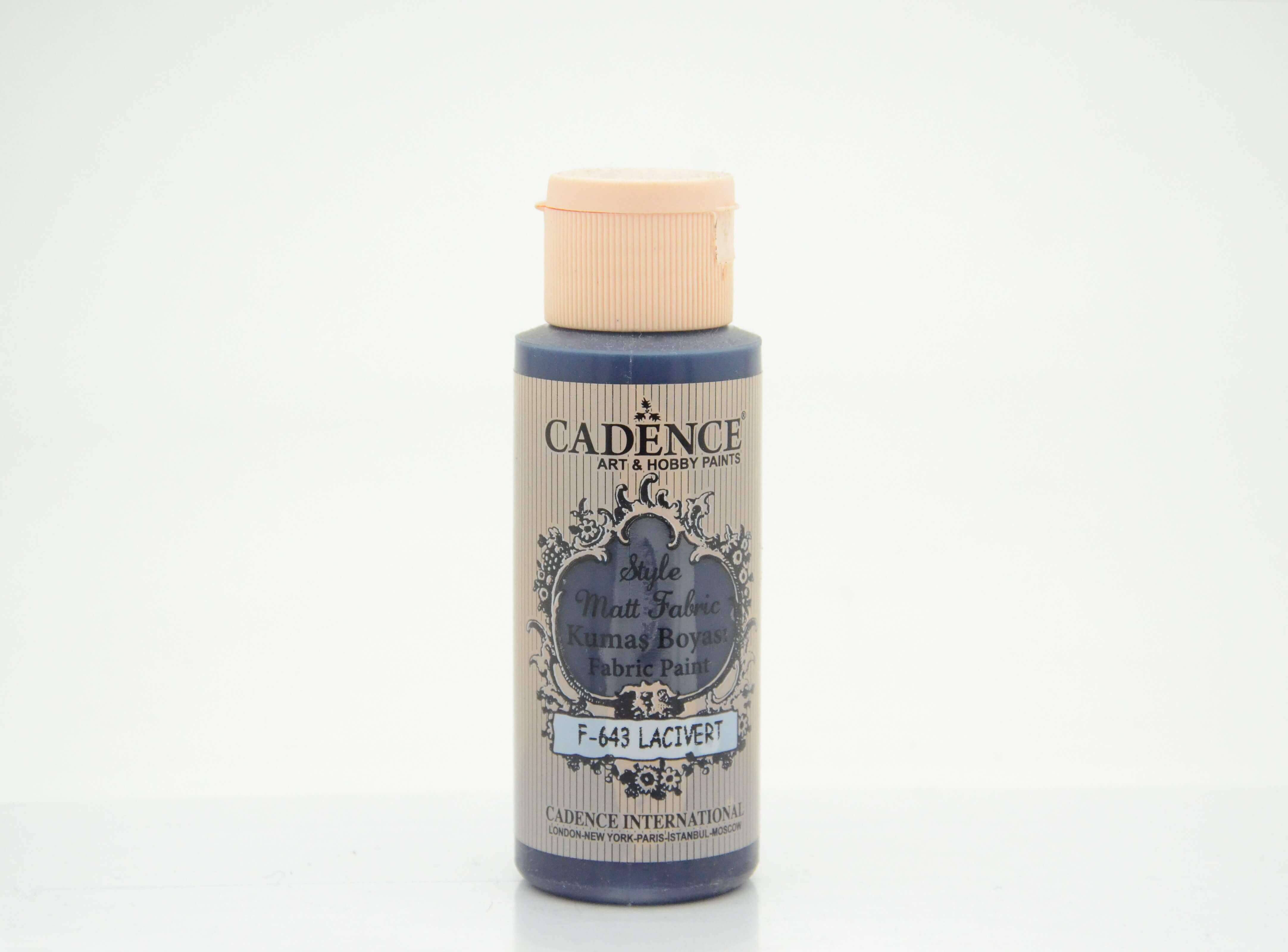 643 Lacivert Kumaş Boyası 59ML(cc)
