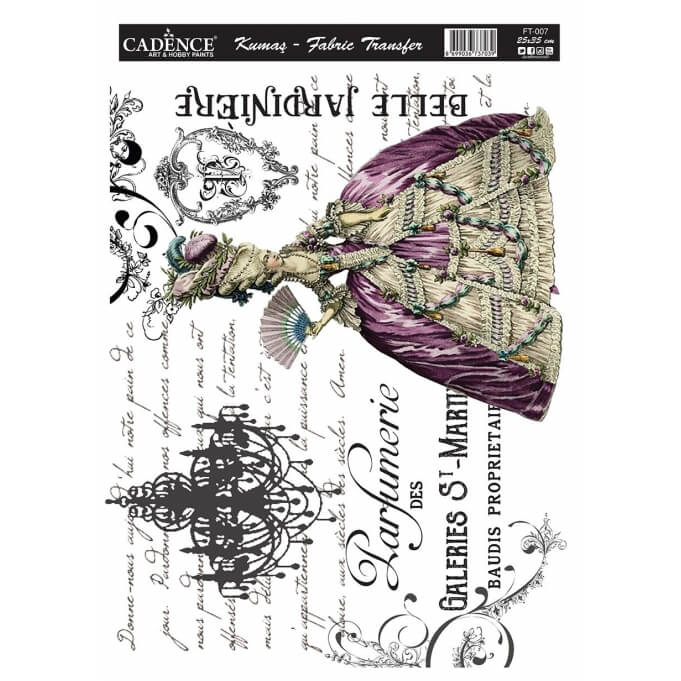 Cadence Kumaş Transfer 25x35 KT-07