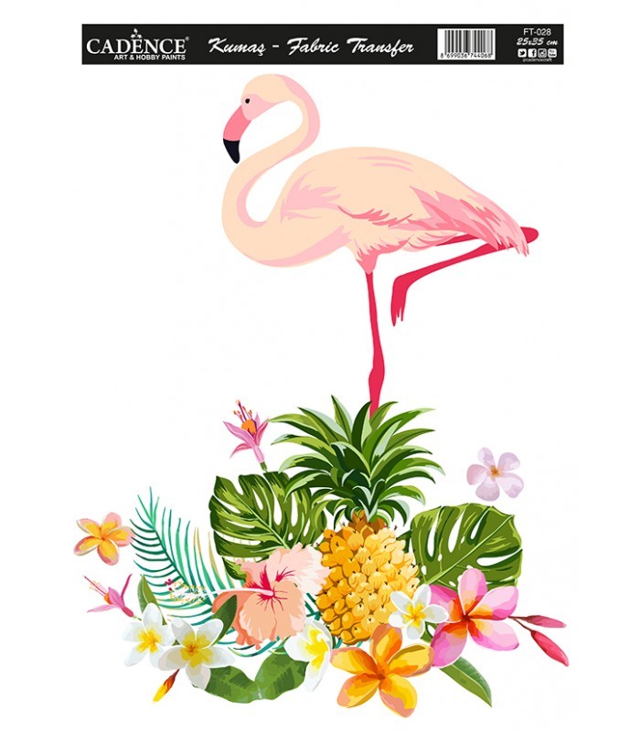 Cadence Kumaş Transfer Ananas 25x35 KT-28