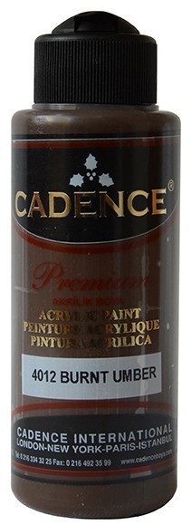 120ML(cc) 4012 Burnt Umber