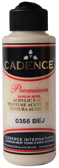 Cadence Akrilik Boya 120ML(cc) 0355 Bej