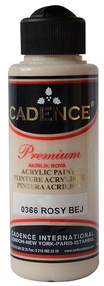 Cadence Akrilik Boya 120ML(cc) 0366 Rosy Bej