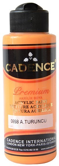 Cadence Akrilik Boya 120ML(cc) 0858 A.Turuncu