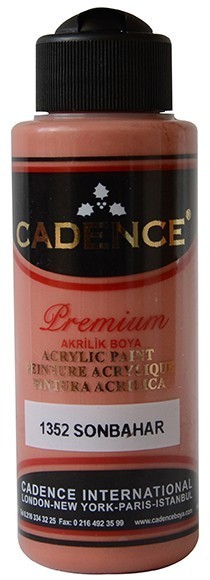 Cadence Akrilik Boya 120ML(cc) 1352 Sonbahar