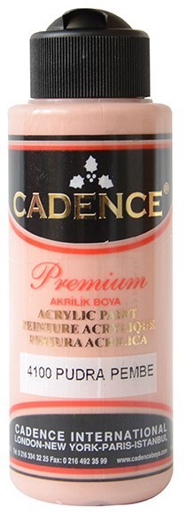 Cadence Akrilik Boya 120ML(cc) 4100 Pudra Pembe