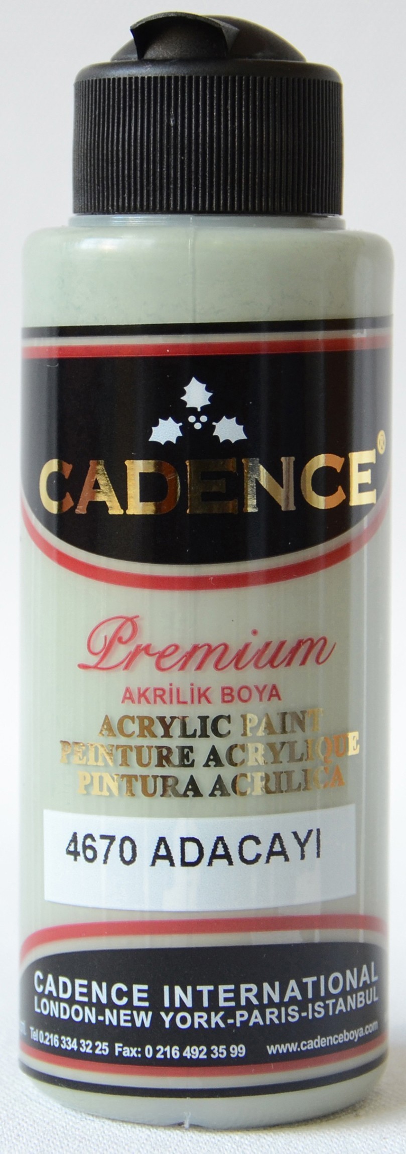 Cadence Akrilik Boya 120ML(cc) 4670 Adaçayı