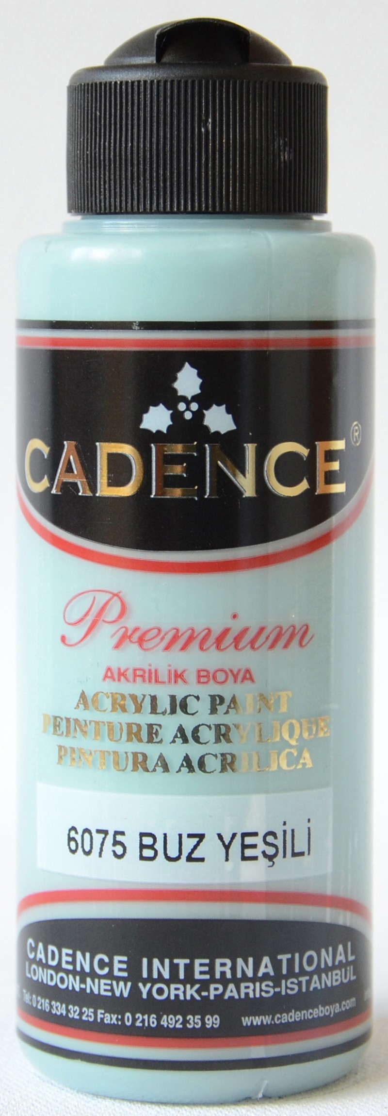 Cadence Akrilik Boya 120ML(cc) 6075 Buz Yeşili