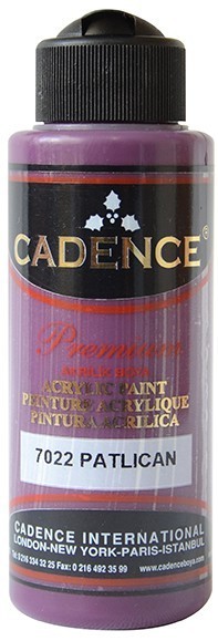 Cadence Akrilik Boya 120ML(cc) 7022 Patlıcan