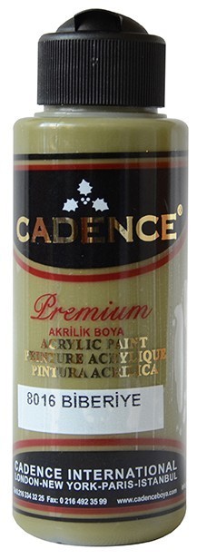 Cadence Akrilik Boya 120ML(cc) 8016 Biberiye