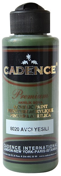 Cadence Akrilik Boya 120ML(cc) 8020 Avcı Yeşili