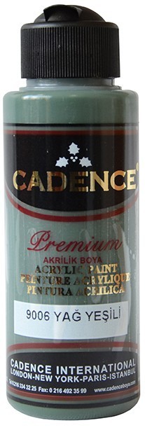 Cadence Akrilik Boya 120ML(cc) 9006 Yağ Yeşili