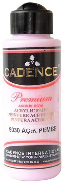 Cadence Akrilik Boya 120ML(cc) 9030 Açık Pembe