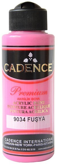 Cadence Akrilik Boya 120ML(cc) 9034 Fuşya