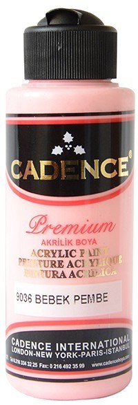 Cadence Akrilik Boya 120ML(cc) 9036 Bebek Pembe