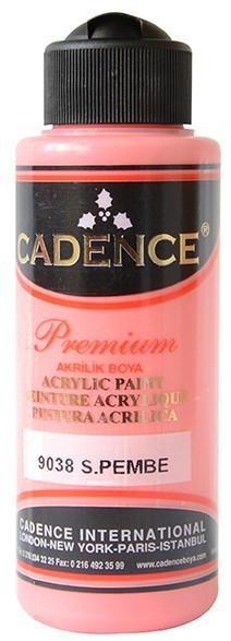 Cadence Akrilik Boya 120ML(cc) 9038 S. Pembe