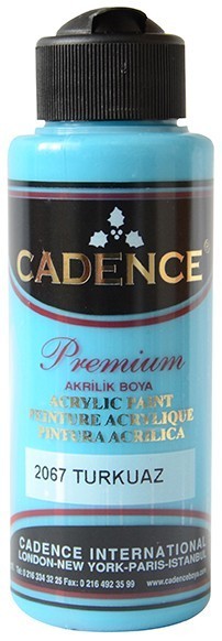 Cadence Akrilik Boya120ML(cc) 2067 Turkuaz