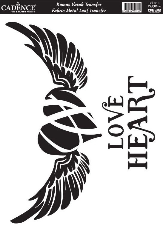 Cadence Varak Kumaş Transfer 21x30 VT18