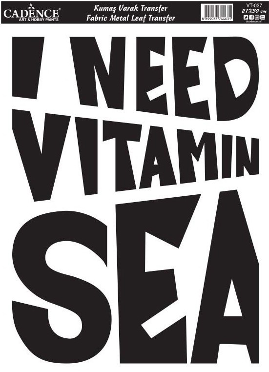 Cadence Varak Kumaş Transfer 21x30 VT27