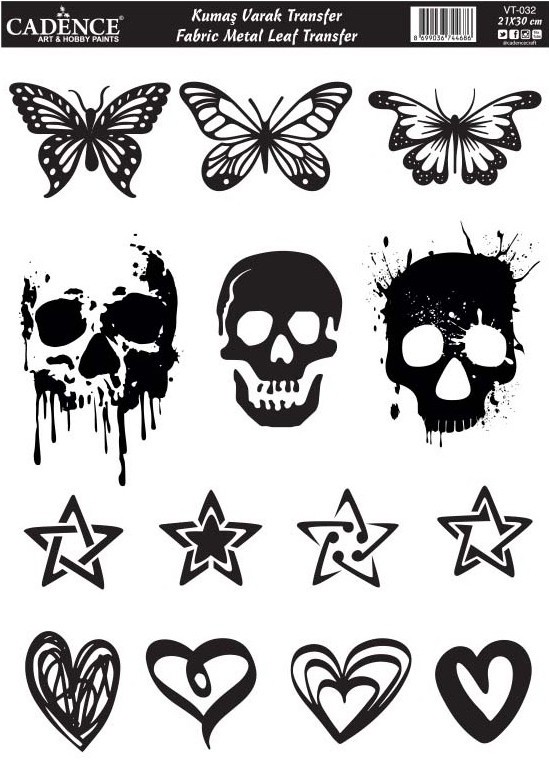 Cadence Varak Kumaş Transfer 21x30 VT32