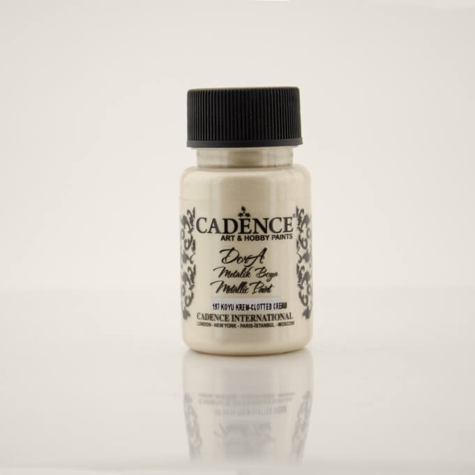 Koyu Krem Rengi Dora Metalik Boya 50 ml (cc) -197