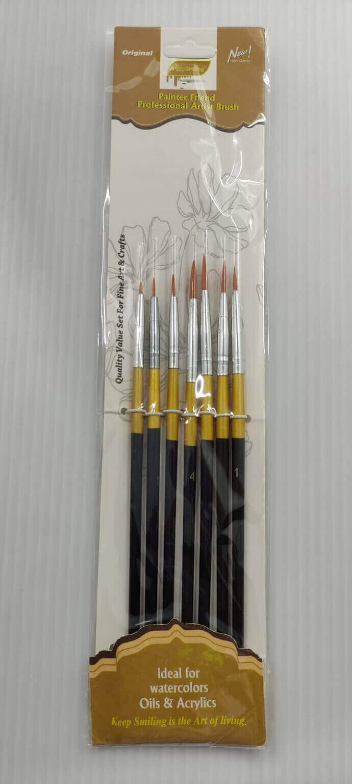 Kontür Fırça Seti 7'li