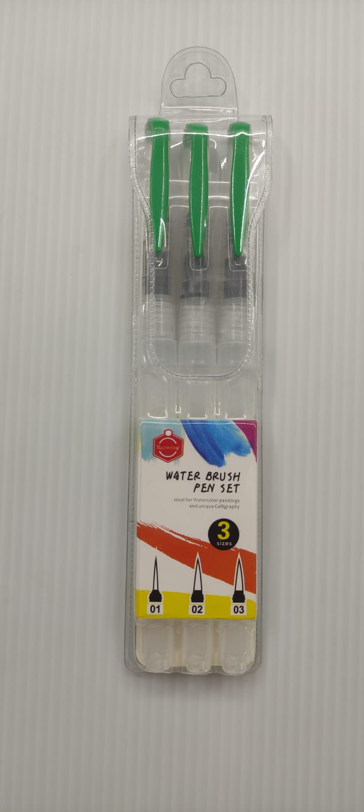 Hazneli Suluboya Kalem Fırça Seti 3'lü