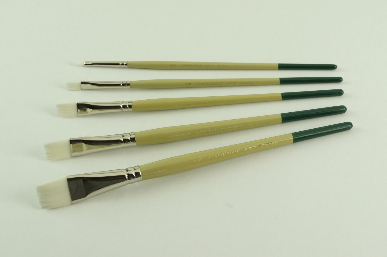 Cadence Beyaz Düz OneStroke Fırçası CA986