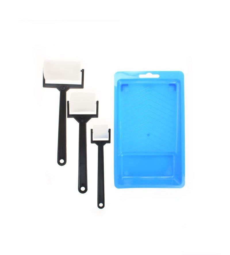 Rulo Tavası + Plastik 3lü Sünger Rulo Set