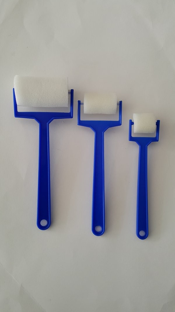 Piastik Sünger Rulo Üçlü Set