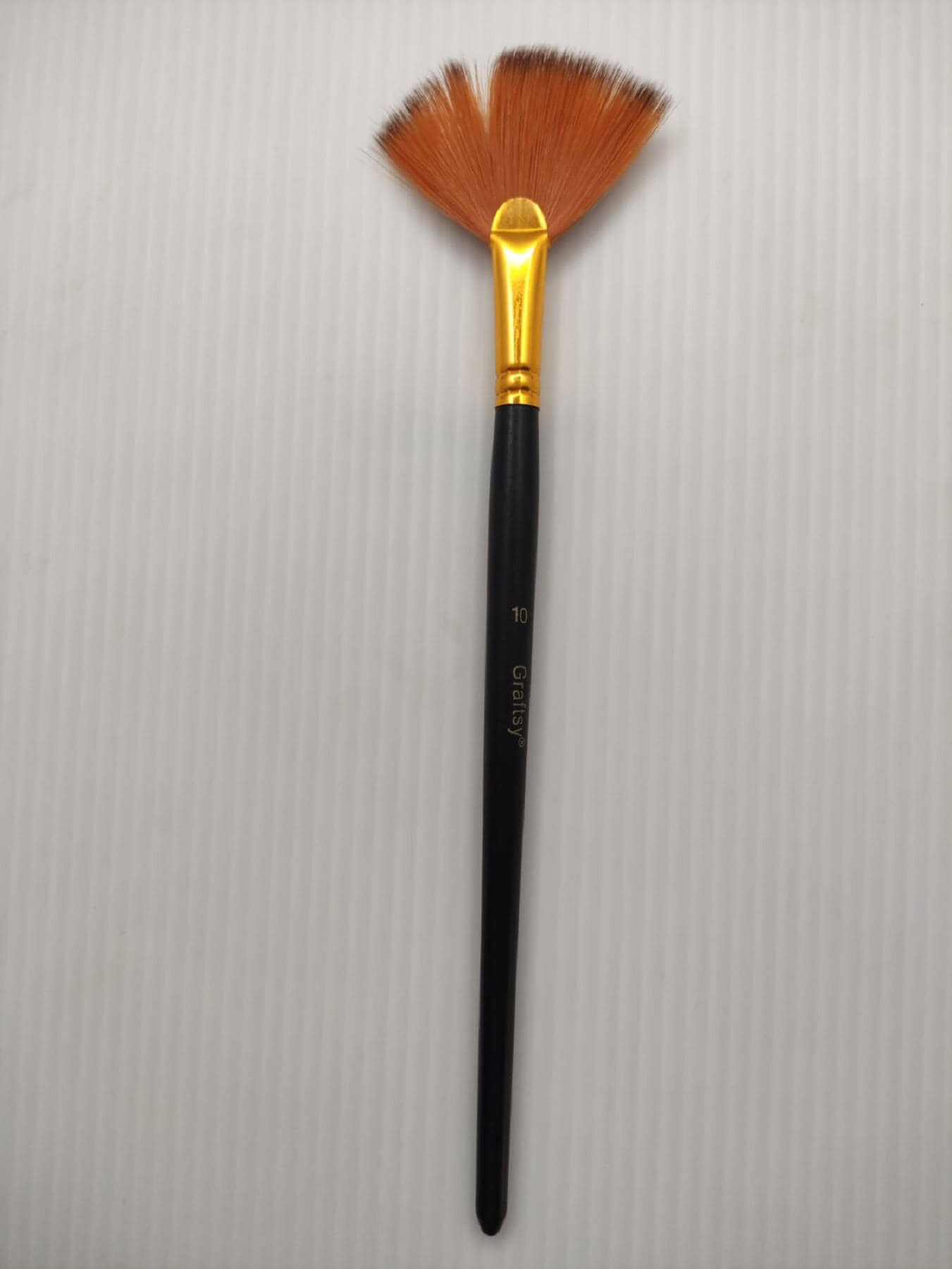 İpek Sarı Yelpaze Fırça-139877