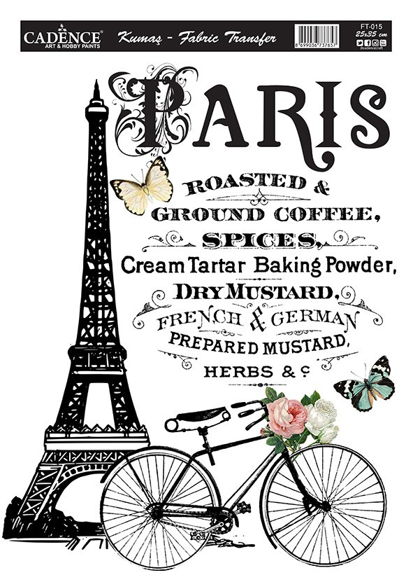 Cadence Kumaş Transfer 25x35 KT-15