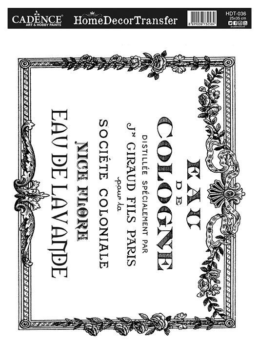 HDT-36 Home Dekor Transfer