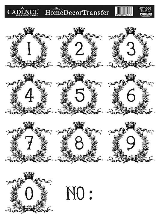 HDT-56 Home Dekor Transfer