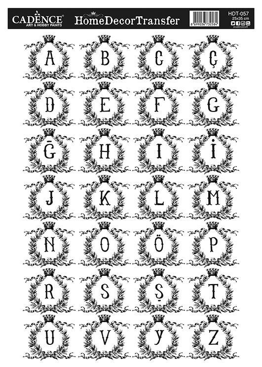 HDT-57 Home Dekor Transfer