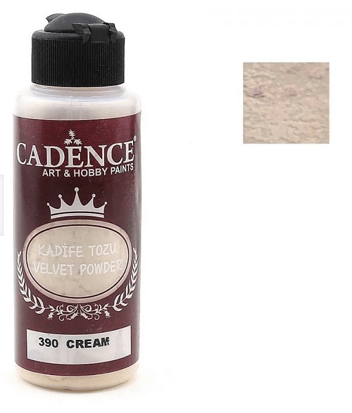 Cadence Kadife Tozu Krem 390