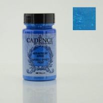 185 Koyu Mavi  Metalik Marble Efekt Mermer Boyası 90ML