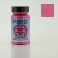 186 Pembe  Metalik Marble Efekt Mermer Boyası 90ML