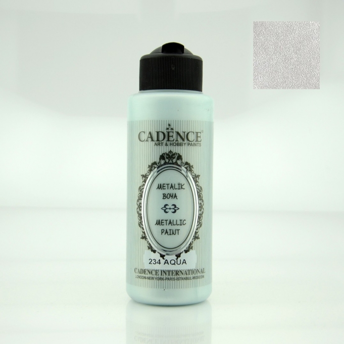 Aqua Rengi Cadence Metalik Boya 120ML (234)
