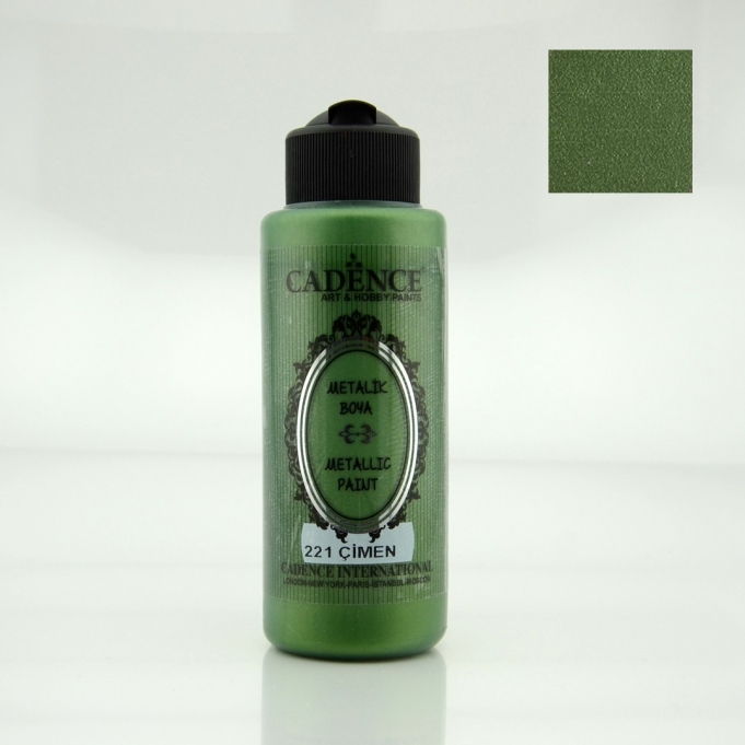 Çimen Rengi Cadence Metalik Boya 120ML (221)