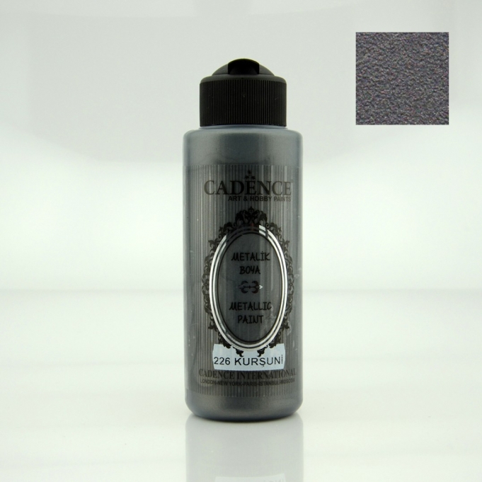 Kurşuni Rengi Cadence Metalik Boya 120ML (226)