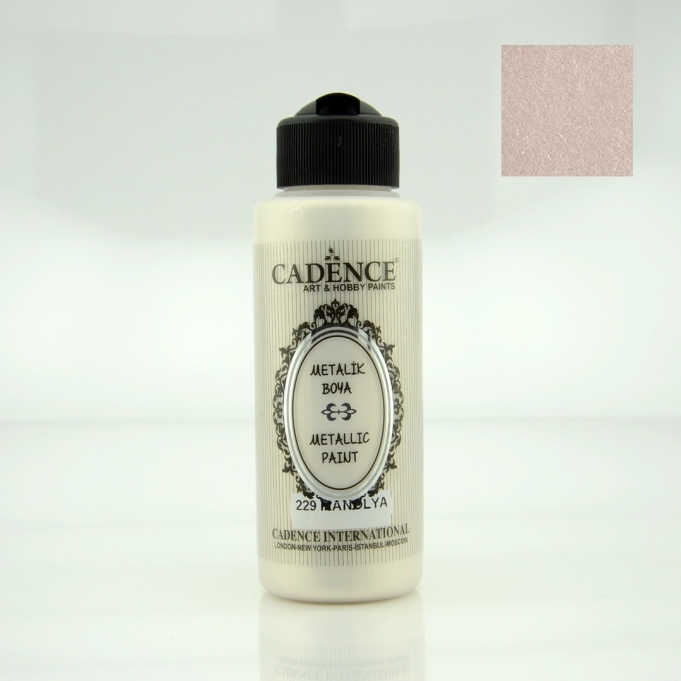Manolya Rengi Cadence Metalik Boya 120ML (229)